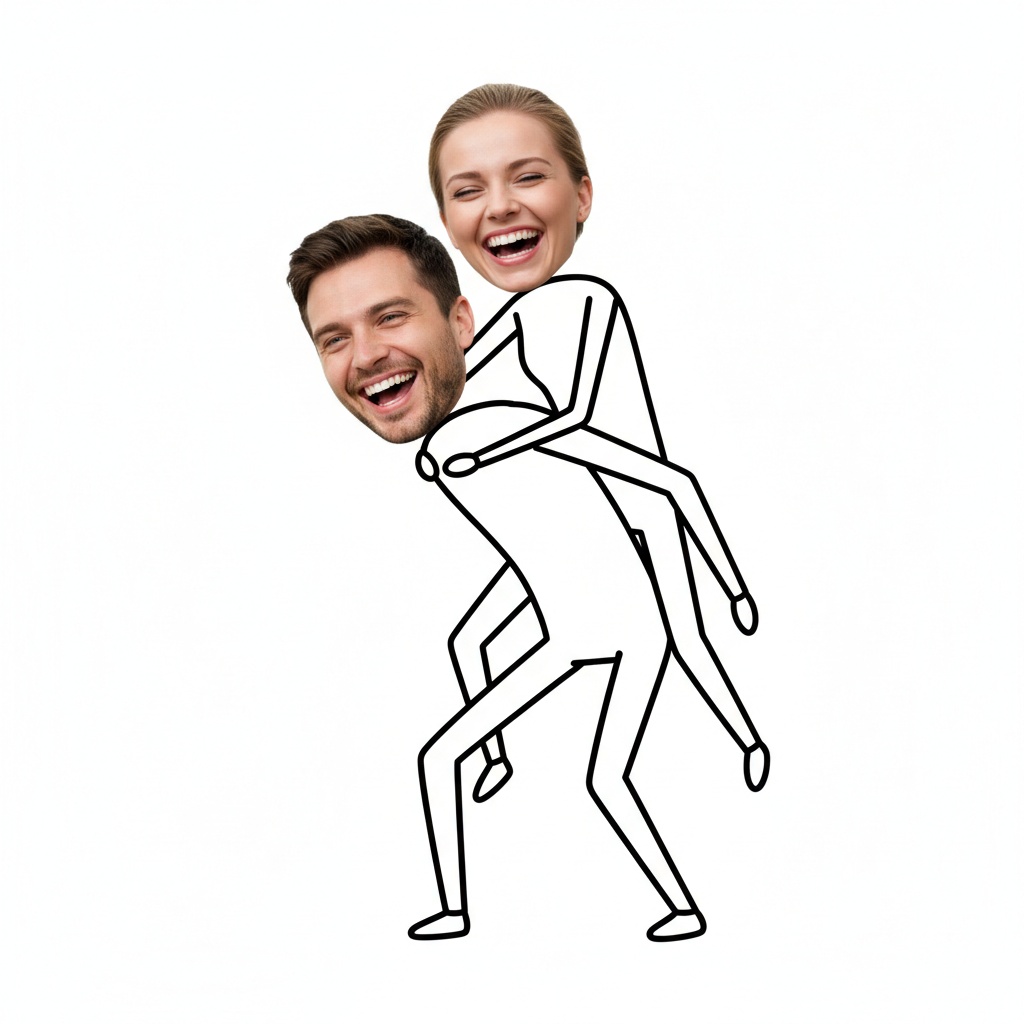 Funny Piggyback